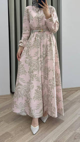 Blush &m Sage Summer Maxi