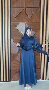 Midnight Blue Grace Maxi Dress
