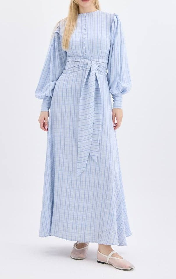 Chic Summer Maxi (Light Blue)