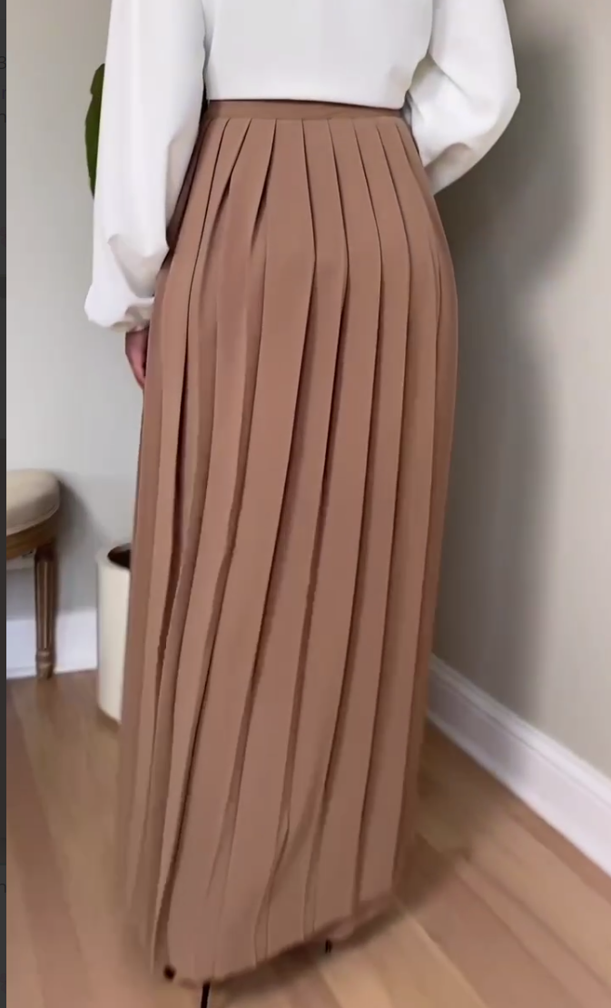 Trendy Pants Skirt Set