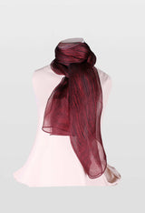 Two-Tone Shimmer Scarves