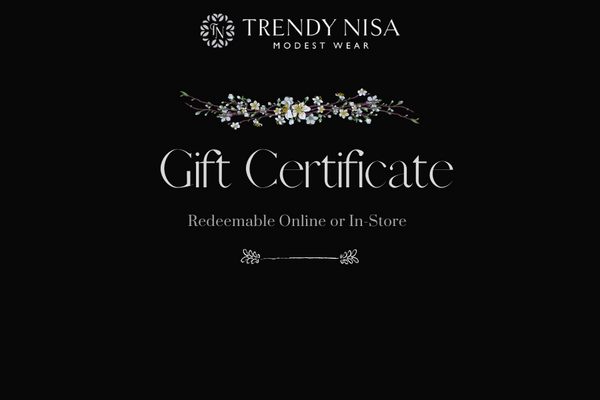 Trendy Nisa Gift Card