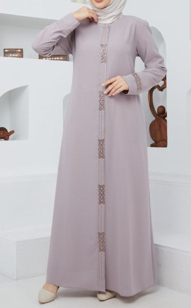 Blush Mink Abaya (Turkey)