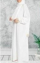 White Prayer Jilbab (Turkey)