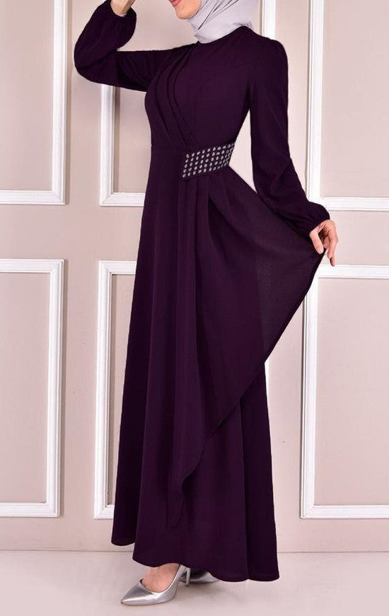 Chic Violet Dress